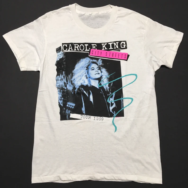 Carole King City Streets Tシャツ XL Rare! Carole King City Streets T-Shirt Adult | eBay