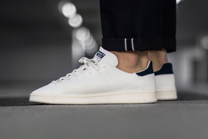 adidas originals stan smith og primeknit sneakers in white s75148