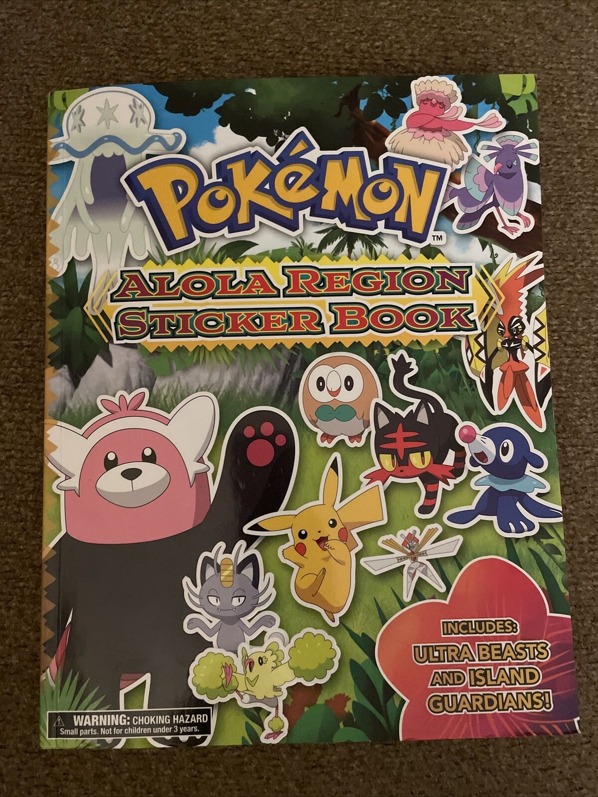 Pokémon Alola Region Sticker Book - by The Pokemon Company International  (Paperback)