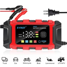 6a Smart Car Battery Charger 12v Auto Trickle Maintainer For Truck Marine