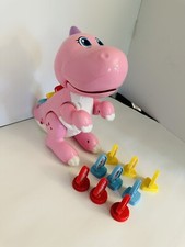 VTech Mix Match-A-Saurus Learning Dinosaur Rare Pink 3 Extra Tiles Included