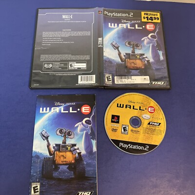 PS2 Disney WALL-E (Sony PlayStation 2, 2008) Complete