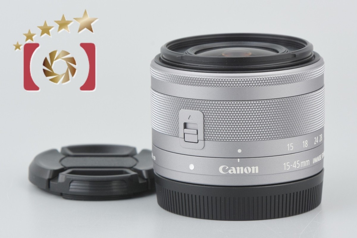 Canon EF-M 15-45mm f/3.5-6.3 IS STM Silver | eBay