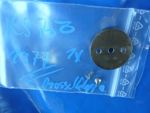 Yamaha XS 750  aus 1977  1x Drosselklappe Klappe Valve Vergaser Carburetor
