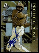 2019 Bowman Platinum Profilic Power Ibandel Isabel Cincinnati Reds #POW-9 Signed