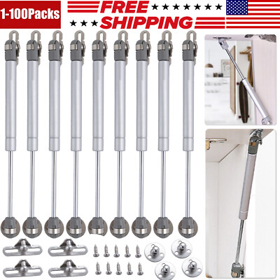Cabinet Door Lift Up Hydraulic Gas Spring Lid Flap Stay Hinge Strut Support Lot