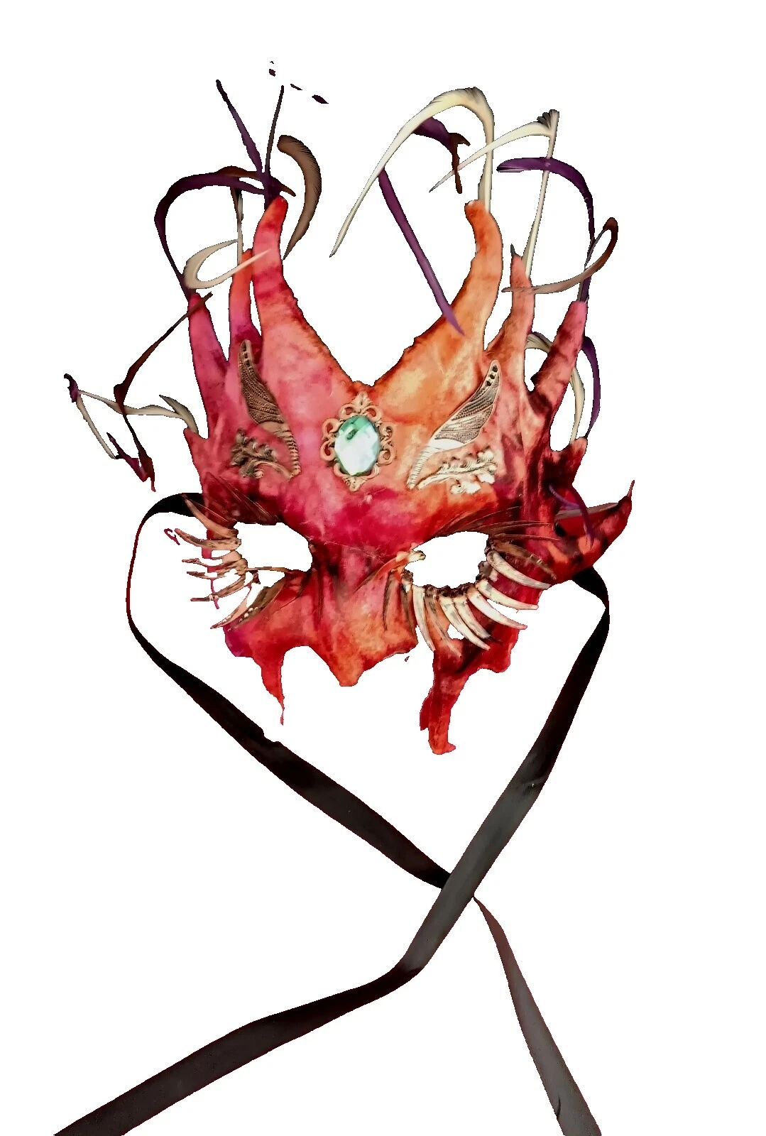 Fantasia de Carnaval de Veludo Máscaras e Máscaras para os Olhos