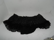 Ashley Stewart lingerie panties skirted polka dot sheer mesh bikini 22/24