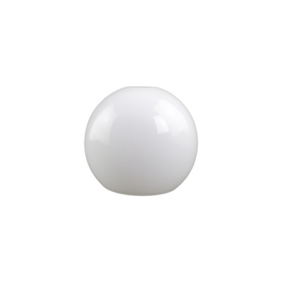100 mm Opal Globus mit 66 mm Öffnung oben & 28 mm Monteurloch