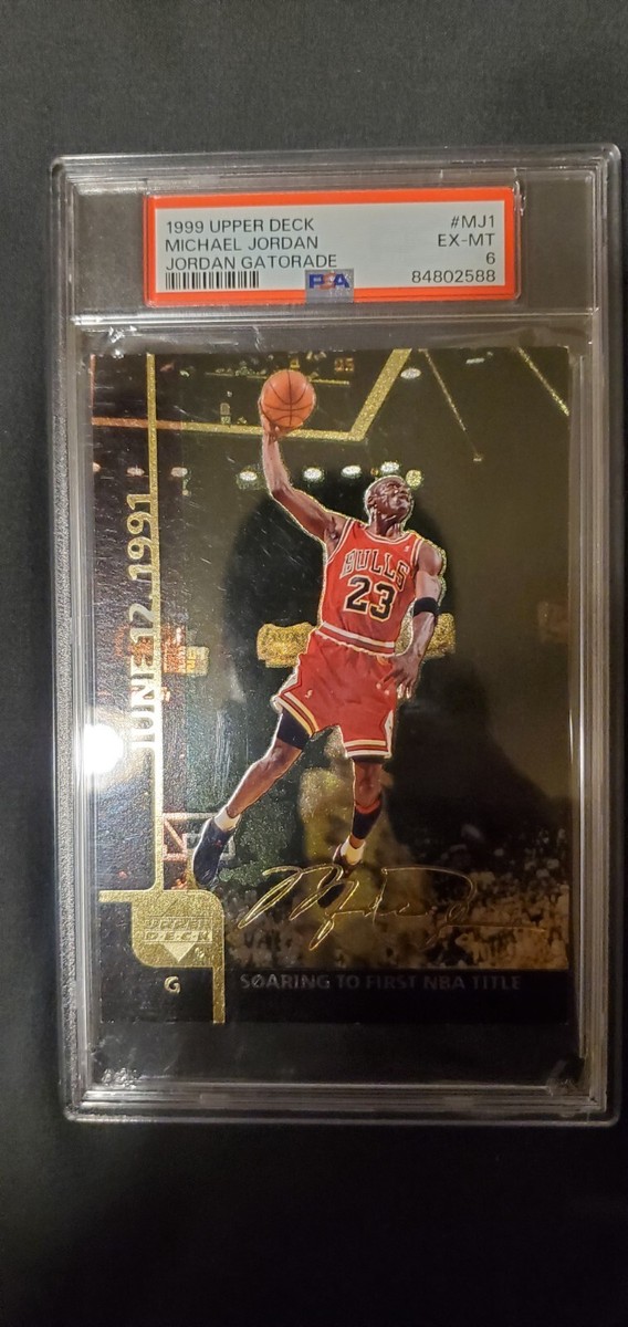 1999 Upper Deck Gatorade Michael Jordan - Michael Jordan #MJ1 for