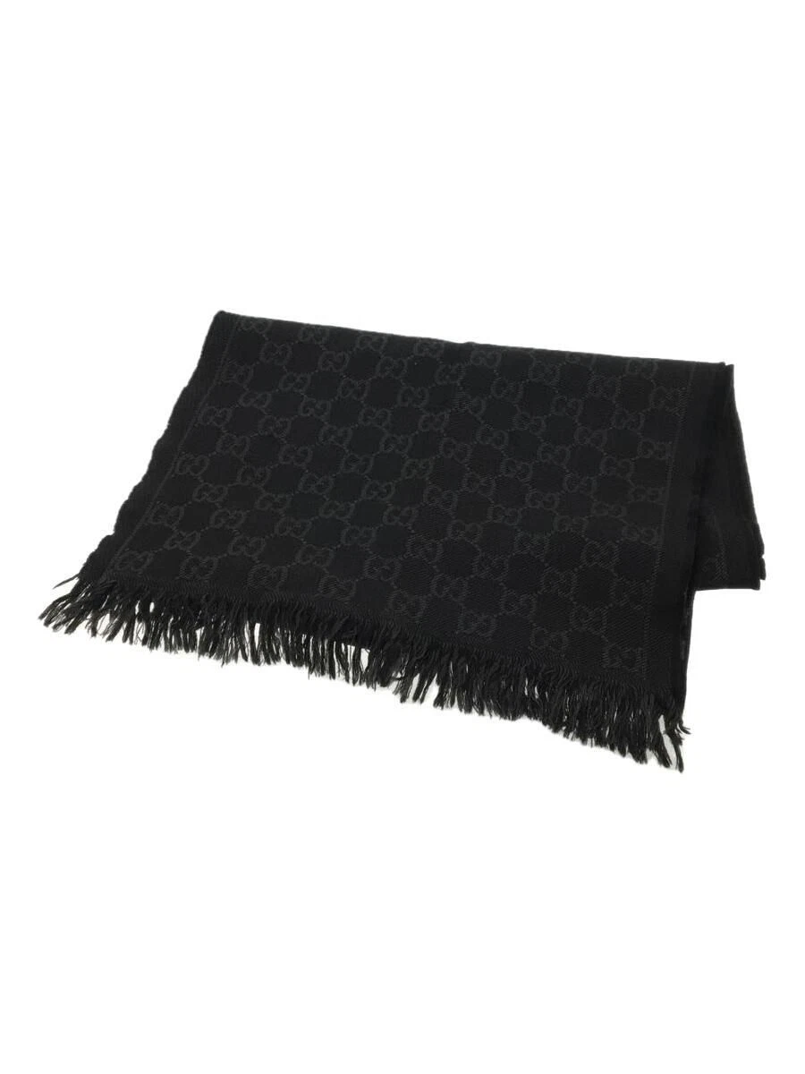 GUCCI laine motif GG réversible total homme 508313 100995 48200 Occasion
