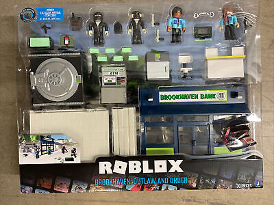 Roblox Action Collection Brookhaven: Outlaw and Order Deluxe Playset Toy  Gift