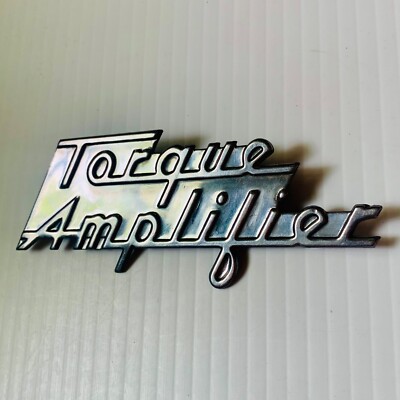 TORQUE AMPLIFIER Emblem for Farmall Tractors  No Rust Good Pins Vintage