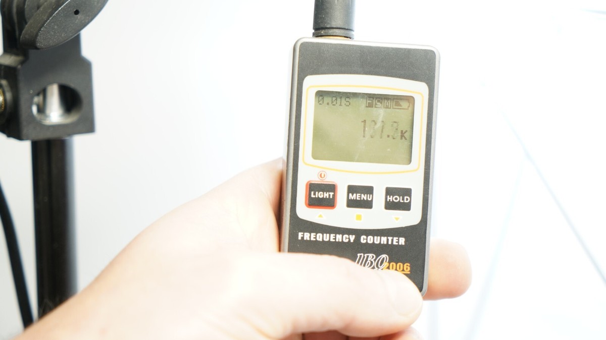 Frequency Counter IBQ2006st Black mini Handheld Counter for Frequency Counter IBQ2006st Black mini Handheld Counter for
