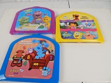 Fisher price interact TV Games DVD Dora Blues Clues Barney
