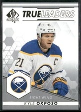 2022-23 SP Authentic True Leaders  #TL-25 Kyle Okposo Buffalo Sabres