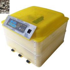 110V 2-Layer 96-Egg Intelligent PID Automatic Egg Incubator  57 x 54 x 32.5cm  