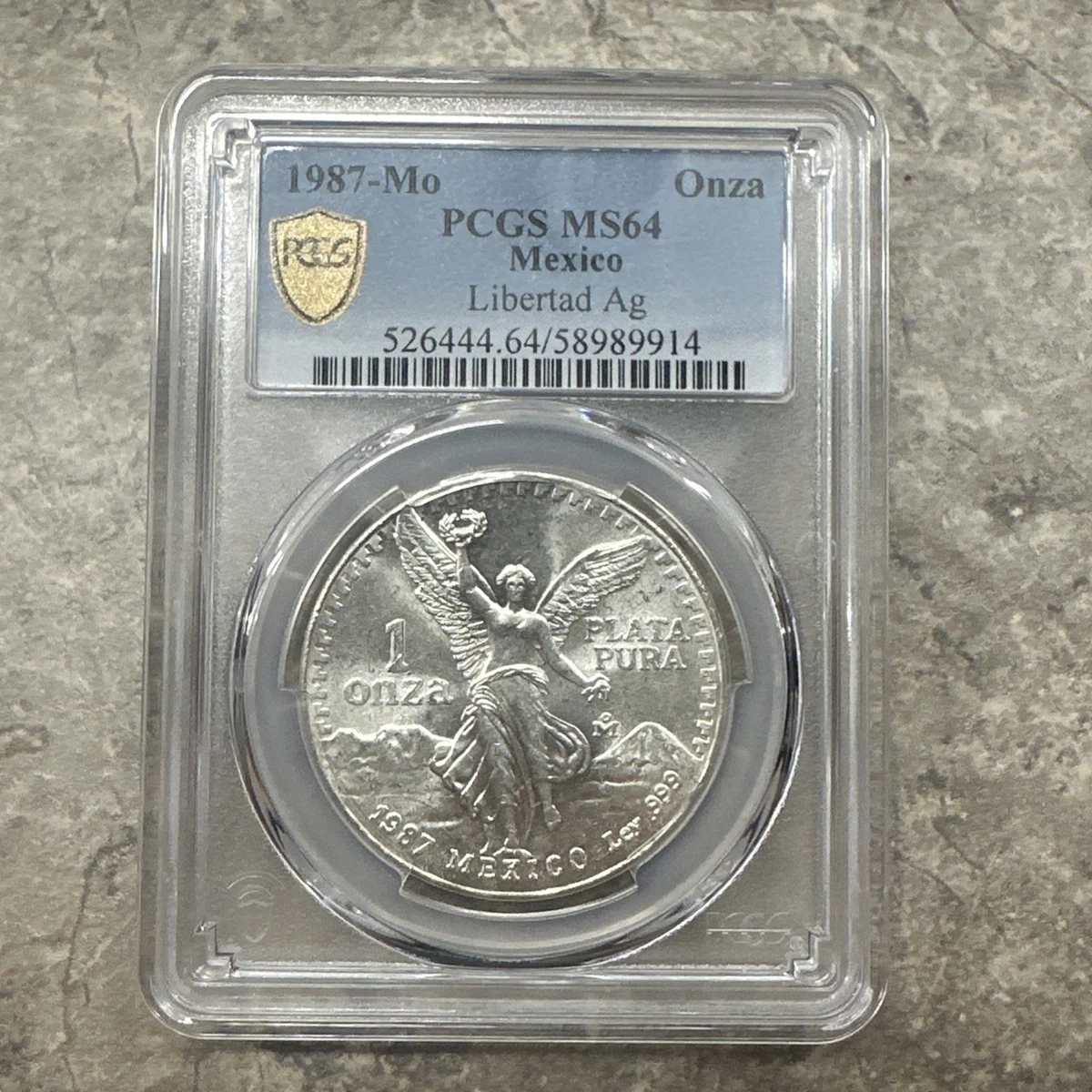 1986年 メキシコ リベルタッド銀貨 PCGS MS67 1オンス　高鑑定 1987 Silver Mexican Coins for sale | eBay
