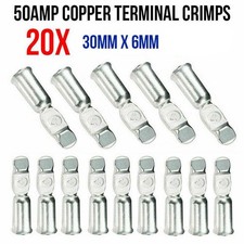 20x 50Amp Copper Terminals Connector 50a For ...