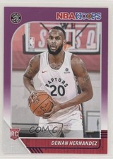 2019-20 Panini NBA Hoops Purple Dewan Hernandez #254 nh3