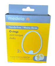 Medela O-Rings Hands Free 2-Pack for Collection Cups New in Box