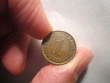 1925-D  GERMANY 1 REICHSPFENNIG