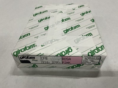 Durchschreibeibepapier Giroform US Letter CFB rosa 86g 5.000 Blatt ID-0103