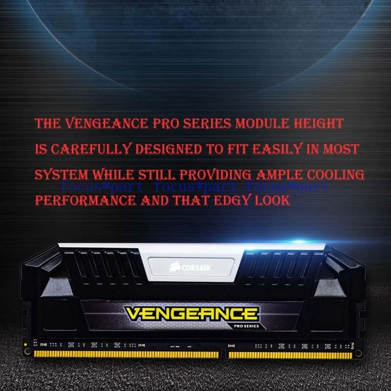 CORSAIR Vengeance Pro 8GB 16GB DDR3 1333 1600 1866 2133 2400 Desktop RAM 240-Pin - Image 4 of 4