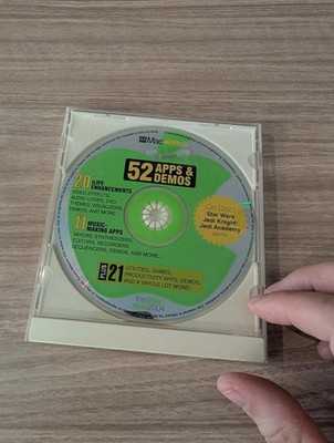 Mac Addict EMagic 52 Apps & 2 Demos Software CD