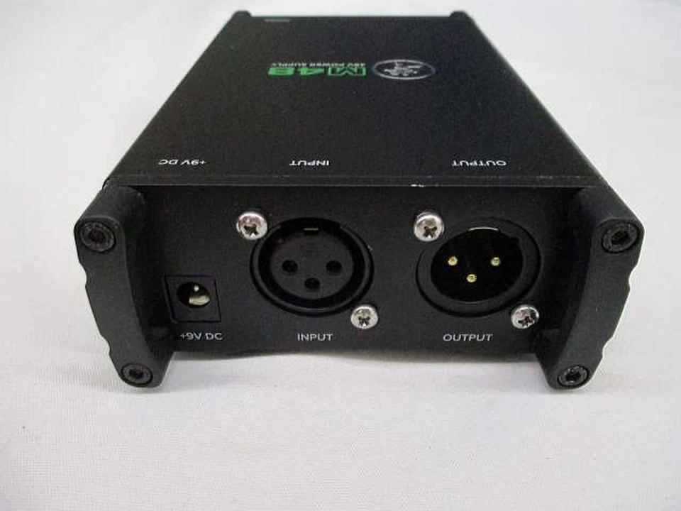 Fuente de alimentación Mackie M48 48V Phantom para micrófonos de condensador XLR Audio de JPN Foto 4 de 4