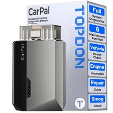 TOPDON Carpal Bluetooth OBD2 Scanner - AI All System Diagnostic Tool for Car/Tru