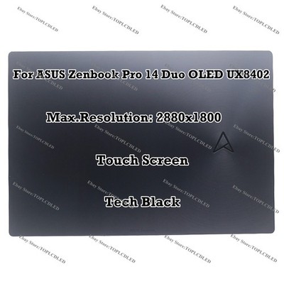 14.5'' Für ASUS Zenbook Pro 14 Duo OLED UX8402 LCD Anzeige Vollständige Montage