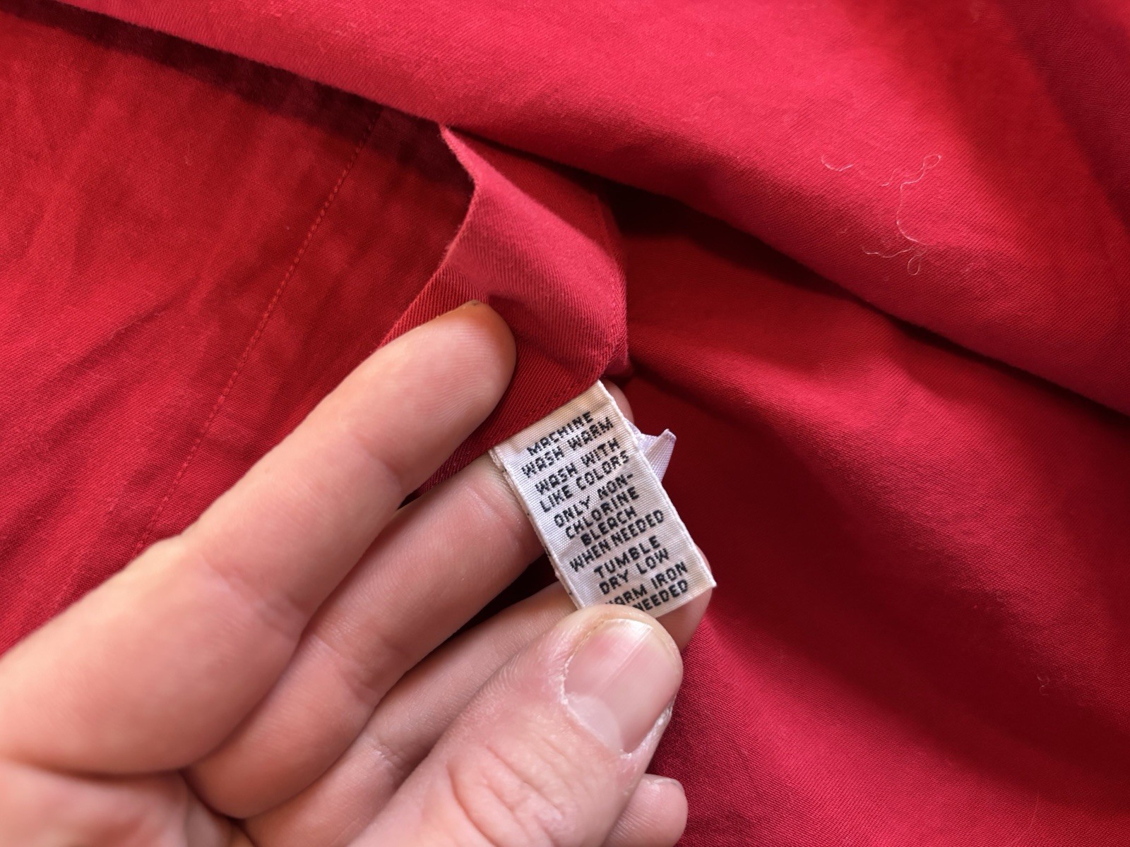 Polo Ralph Lauren Button Down Shirt Mens XL Red Blue Pony Logo Classic Fit thumbnail 13