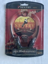 Sentry HO415 Lightweight Digital Stereo Headphones New In Box