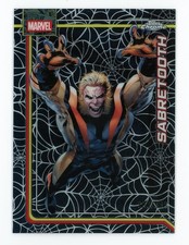 Sabretooth 2026 Topps Chrome Marvel Comics #144 Spider-Web Refractor /399 073874