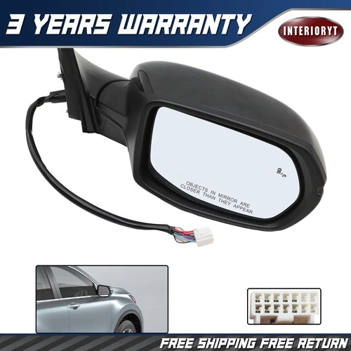 Heated Mirror For 2017-2022 Honda CR-V North America Built Models Passenger Side