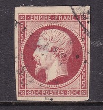 FRANCE  ^^^^ YT#17A Rarer    NAPOLEON 80c  CLASSIC $83.00( @xr um1006fr06