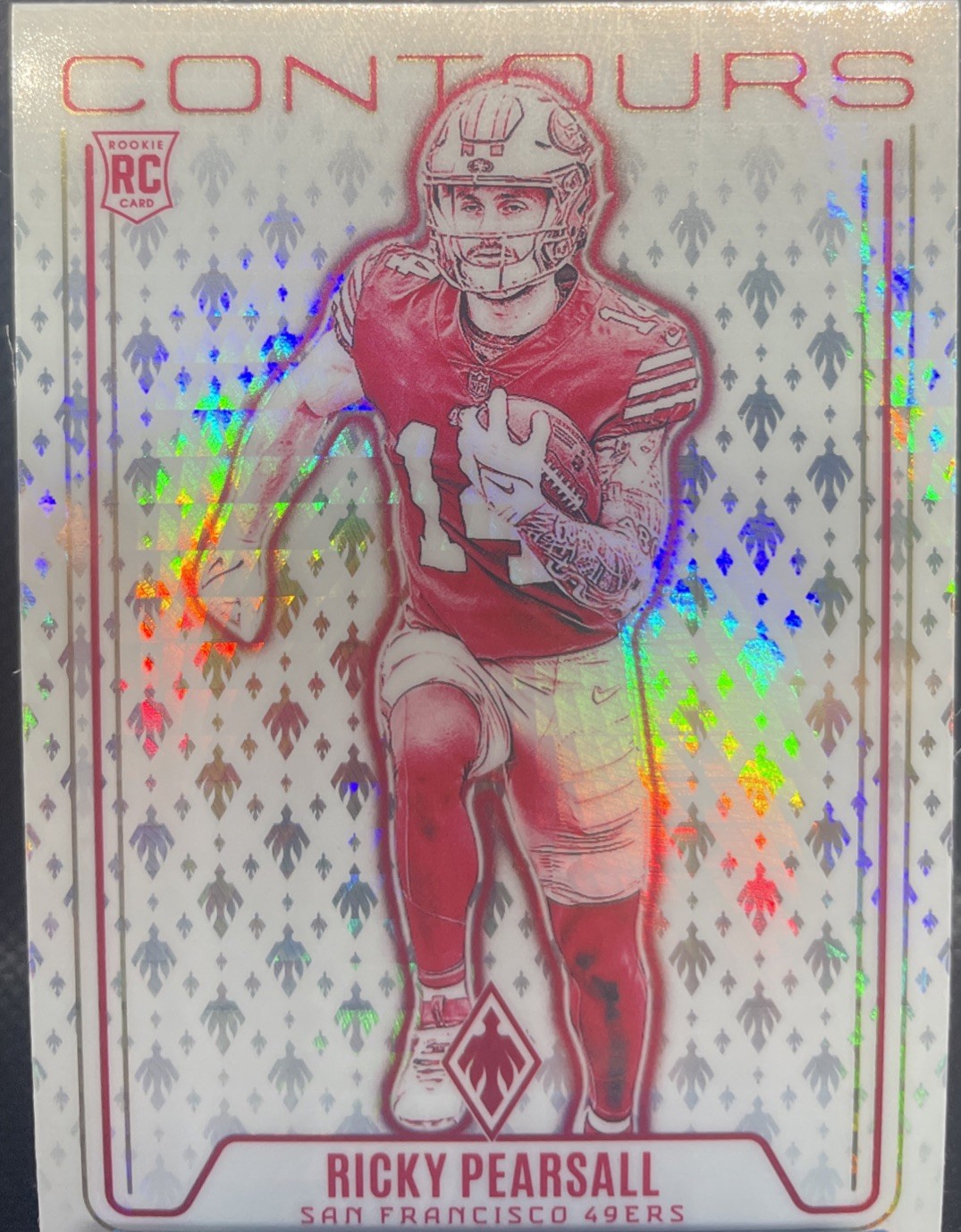 2024 Panini Phoenix - Contours Ricky Pearsall #CON-RPL Hyper (RC)