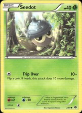 Seedot 2/99 Common Next Destinies Pokemon Lightly Played