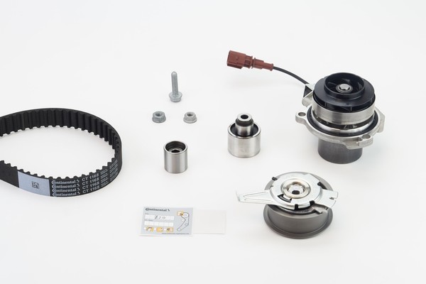 Wasserpumpe + Zahnriemensatz Continental Ctam CT1168WP5 FüR VW Tiguan AD1 AX1 B8-image