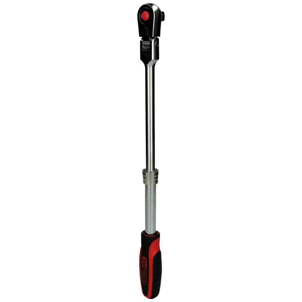 KS Tools 1/2"" Slimpower Telescopic Reversible Ratchet, 72 Teeth