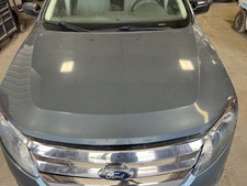 10-12 Ford Fusion Front Hood Panel Bonnet W Hinges Steel Blue Un
