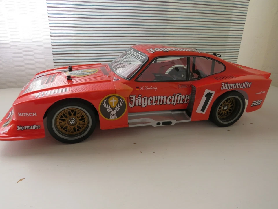 !!! Tamiya Ford Zakspeed Capri 1:10  Gr.5  TT-02  RC Top gebaut  !!! - Bild 4 von 4