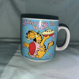 Vintage Garfield Cartoon Figuren Werbung Tasse This is For You