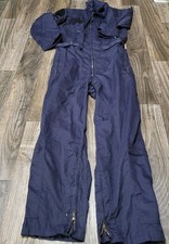 Coverall Flyers Summer Blue Flight Suit NOMEX CWU-27P Size Medium Regular 38-40