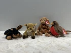 Lot of Vintage Ty Beanie Baby Doby Bongo Early Whisper Rare Retired