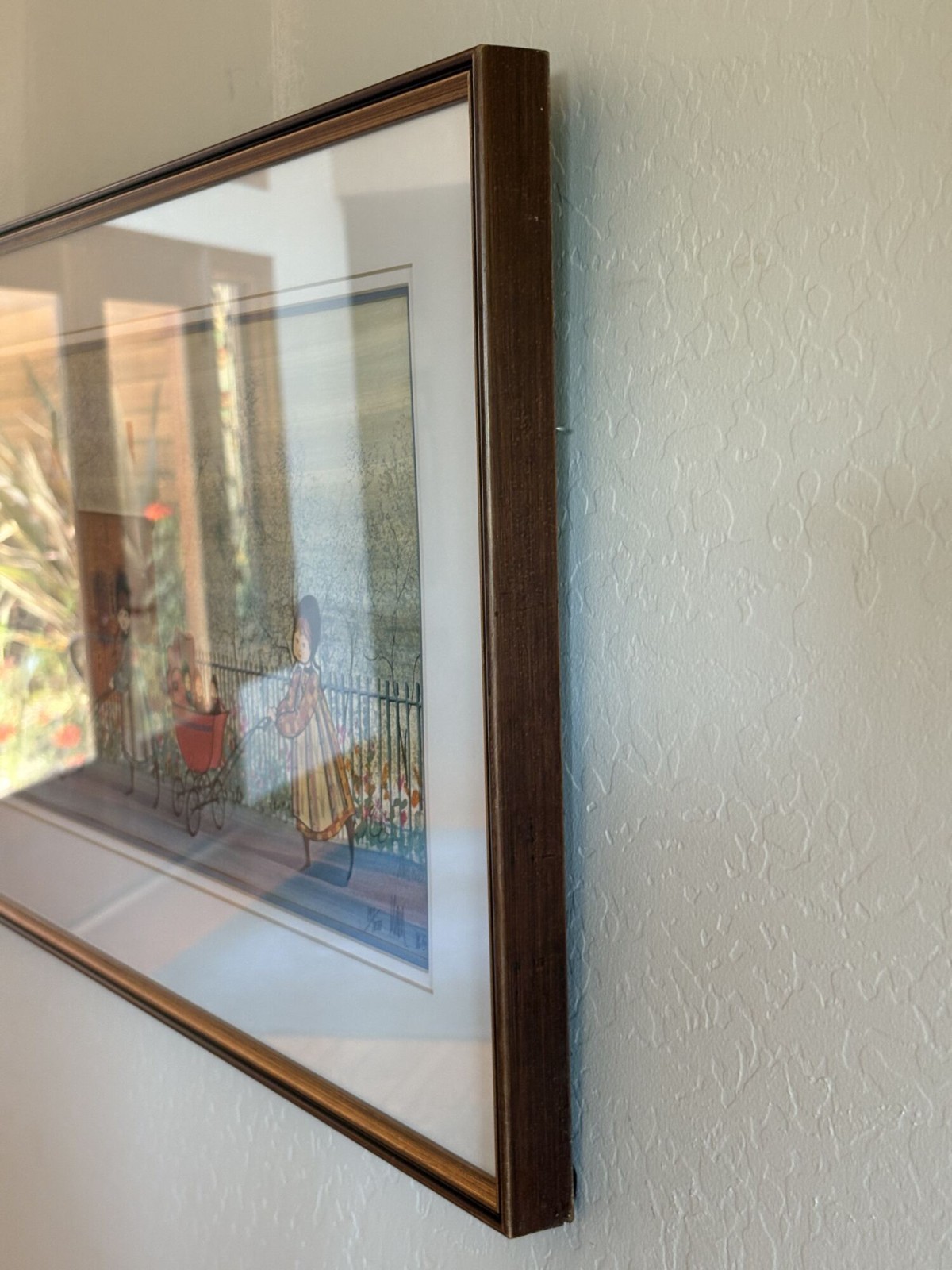 P. Buckley Moss "Baby Parade"  1986   Framed 840/1000 Rare print.