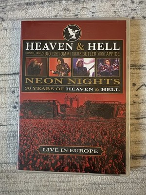 Heaven & Hell: Neon Nights - 30 Years of Heaven & Hell Live in Europe DVD Works!