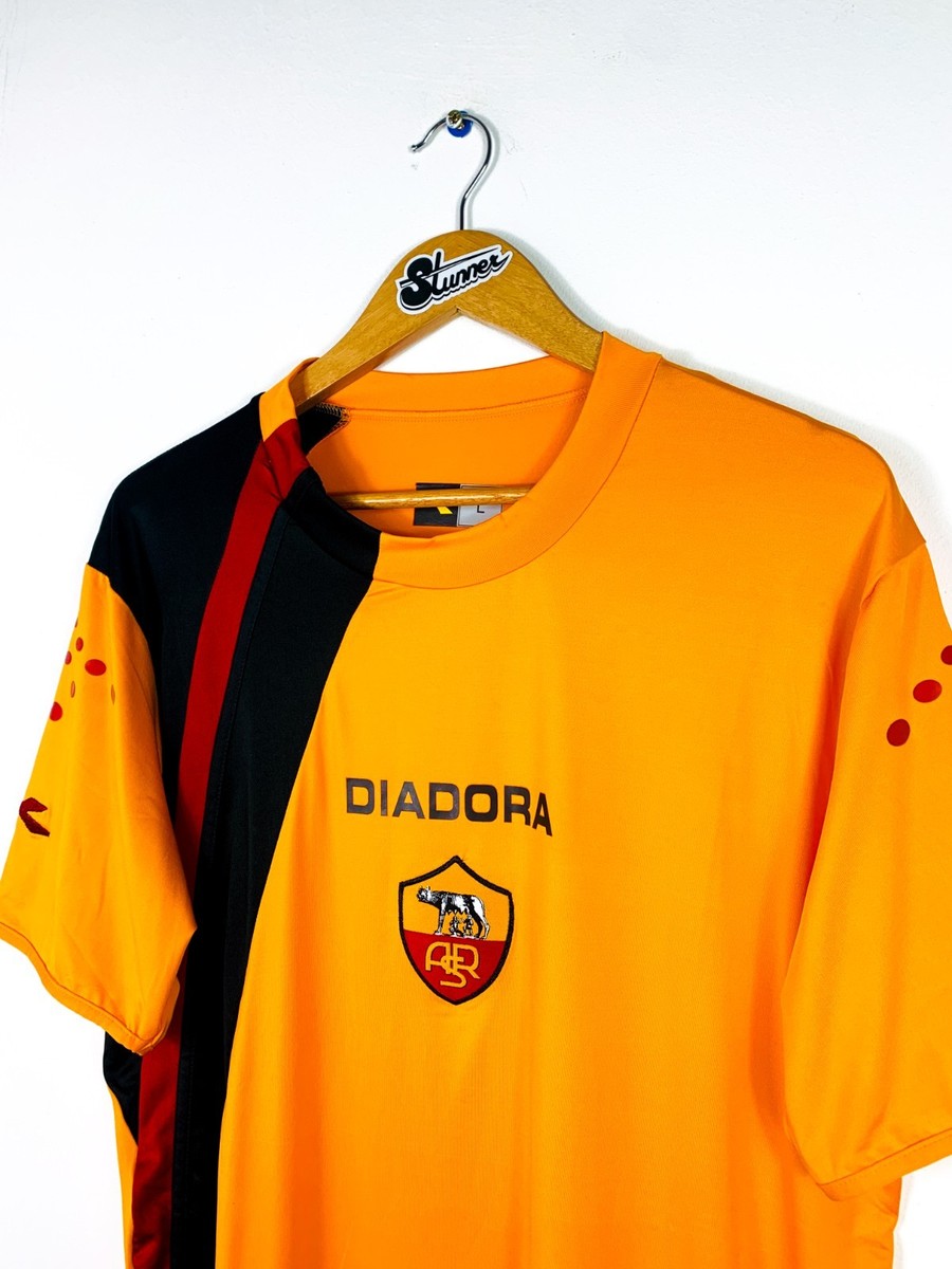 AS ROMA 2005/2006 THIRD FOOTBALL SHIRT DIADORA SOCCER JERSEY #10