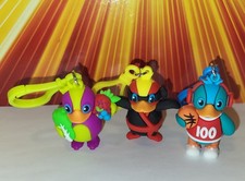 Kids Heart Challenge Keychain Lot Pepper Fruit Duck Magenta Backpack Tag